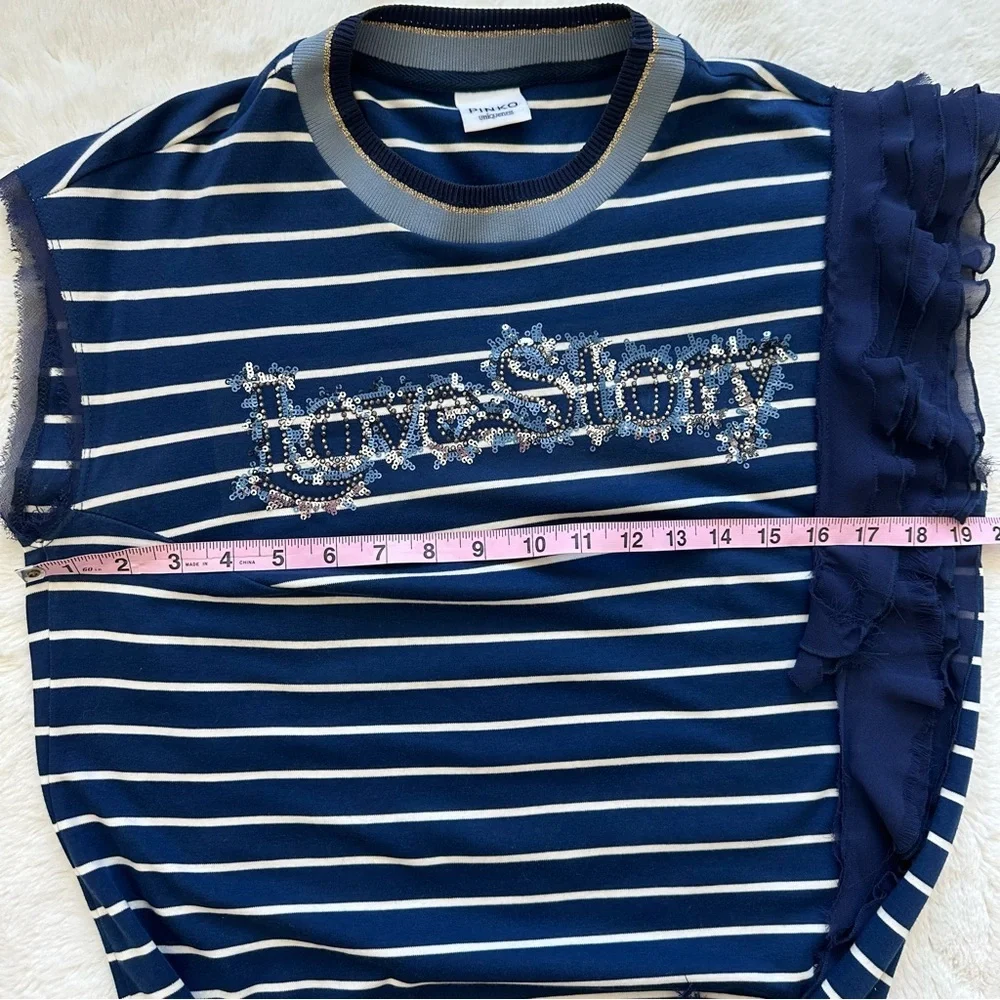 PINKO women dress size L Retail 380$